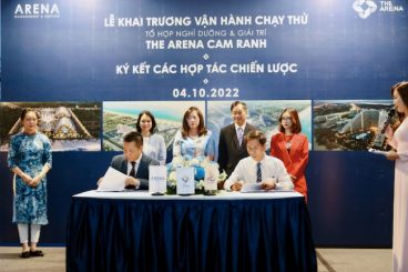 AMS chính thức hợp tác với Sở du lịch tỉnh Khánh Hoà, vận hành tổ hợp nghỉ dưỡng và giải trí Arena